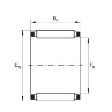 滾針及保持架組件 K80X88X30, 根據(jù) DIN 5405-1/ISO 3030 標(biāo)準(zhǔn)